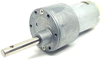 Invento 12v 15 Kg-cm 60 rpm DC Side Shaft High Torque Geared Motor Heavy Duty