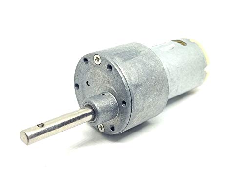 Image of Invento 2pcs 12v 10 Kg-cm 200 RPM DC Side Shaft High Torque Geared Motor Heavy Duty