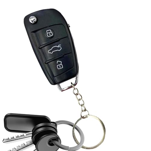 Generisch Stück Prank Elektroschocker Autoschlüssel, Streich Beleuchtete Scherzspielzeuge, 7 X 3,5 X 1,5 cm, Geringe Schockintensität, Lustiges Streichspielzeug für Jugendliche und Erwachsene