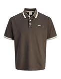 polo crocodile lacoste Jack&Jones Premium Polo pour adulte Coupe normale Détail Boutonnière Col polo Manches courtes