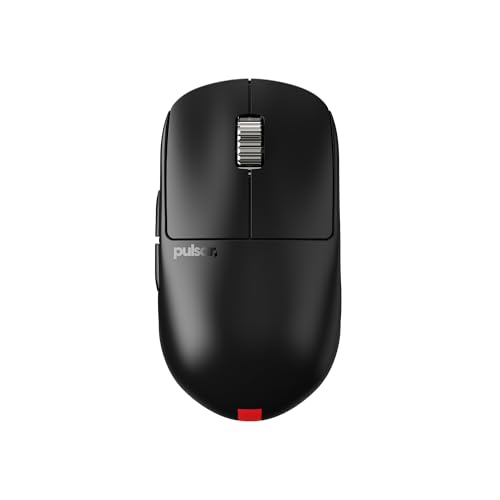 Image of Pulsar Gaming Gears X2H v3 eS Wireless Gaming Mouse, Ultra Lightweight 1.87 oz (60g), Symmetrical, Optical Switch, 32000 DPI, 750 IPS, XS-1 Sensor, 8k Compatible (Mini, Black)