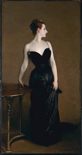 Tableau célèbre John Singer Sargent pour grand salon chic ou bureau élégant 60x90