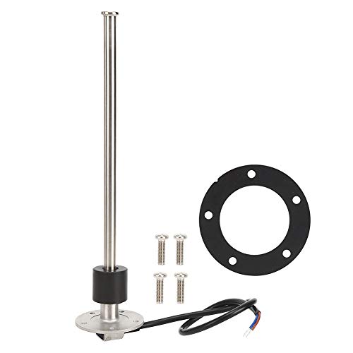 Sensor de Nivel de Combustible, Sensor de Tanque de Combustible de Metal Sensor de Tanque RV con una Estructura Fuerte para Automóvil o Bote (100 mm)