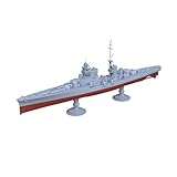 3D non assemblé et non peint MRY-SFW Kit de modélisation militaire 1/3000 : croiseur lourd italien de classe Zara, coque complète