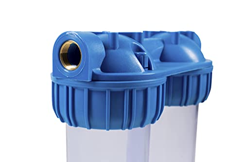 Dual Whole House Water Filter Purifier > Carbon Block and Sediment Filters Included