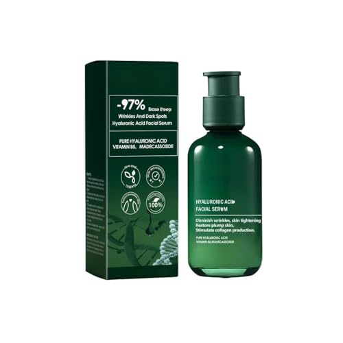 Sérum facial con ácido hialurónico para rostro y cuello, loción reafirmante adecuada para todo tipo de pieles