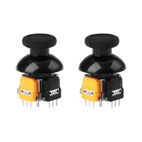Include 2 copri joystick a fungo + 2 bilancieri Hall per soddisfare contemporaneamente le esigenze dei bilancieri sinistro e destro.