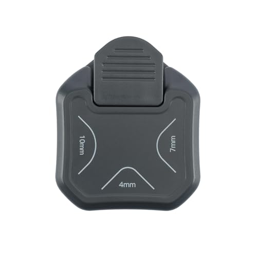 Miniatura 3 de Vaessen Creative Perforadora 3 En 1 Para Esquinas Redondeadas De 4 7 10 Mm - Troqueladora Y Cortadora Para Manualidades, Tarjetas, Papel, Diy Y Álbumes De Recortes - Gris Oscuro Graphite