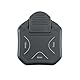 Vaessen Creative 2137-005 3-in-1 Eckenstanzer von 4/7 / 10 mm-Eckenabrunder Dunkel Grau (Graphite) und Stanzer für Fotoecken, Papier Basteln, Karton und Karten
