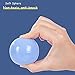 Sunwhat Ball Pit Balls 50 Balls, Ball Pit Balls for Kids, BPA&Phthalate Free Non-Toxic Crush Proof Play Balls Soft Plastic Balls 2.2 inch, Birthday Toddler Balls Toy (50 pcs)