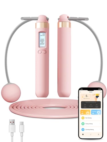 Opiniones y reviews de Ropa de Ejercicio y fitness para Niño Top 10. 41 Cuerda para Saltar Inteligente, Smart Jump Rope, Fitness Saltar Cuerda con Análisis de Datos de Aplicación, Cuerdas para Saltar Recargable para Fitness con Contador, Crossfit de...