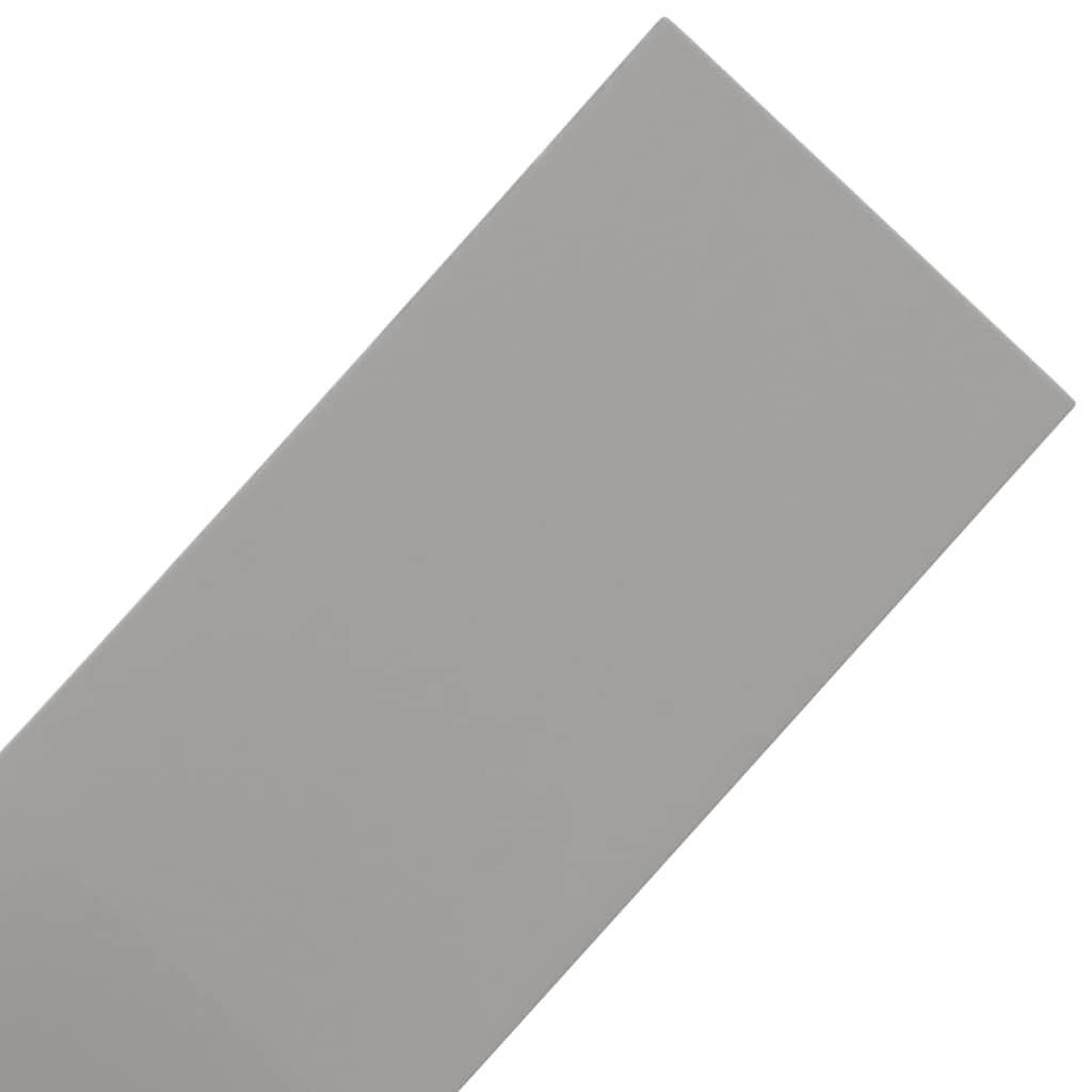 Orli da giardino in polietilene 4 pezzi 10 M Grigio | Flessibile, facile da installare, per laghetto e vialetta, altezza 15 cm