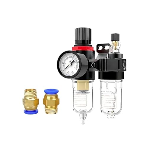 Regulador de filtro AFC2000 G1/4 con separador de agua y lubricador para aire comprimido
