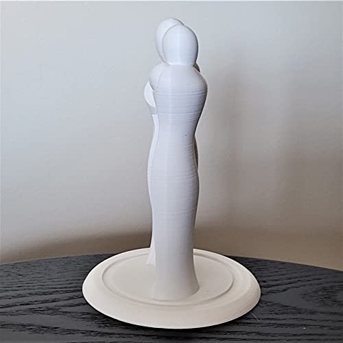 Estatua Familiar Dos Madres con Dos Niños Escultura Elegante miniatura 3