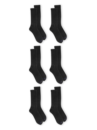 Dr. Scholl's Men's Diabetes & Circulator Socks-4 & 6 Pair Packs-Non-Binding M...