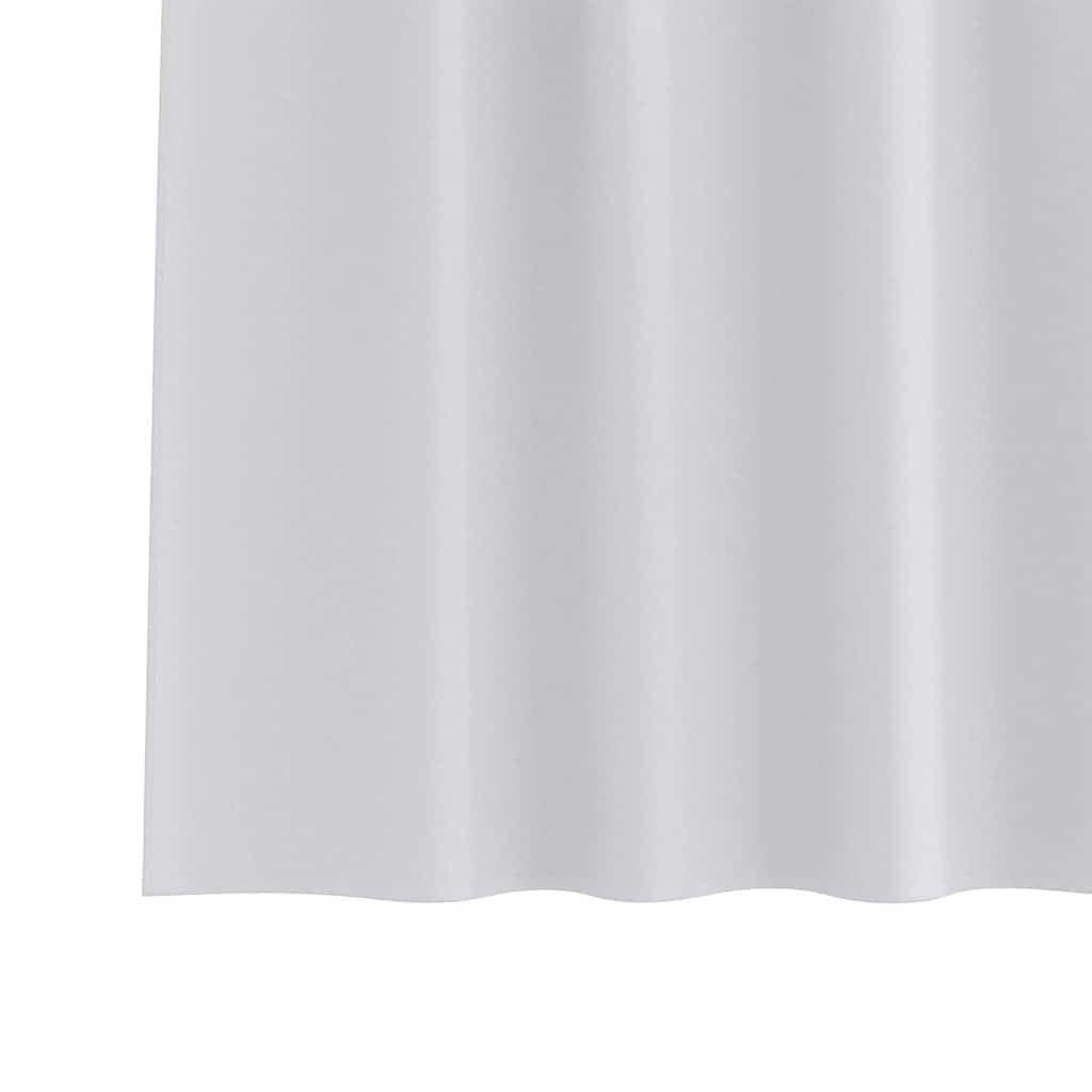 Zasłony zaciemniające z pierścieniami, zestaw 2 sztuk, jasnoszare poliester, 225 x 140 cm, ochrona przed wzrokiem, ochrona przed słońcem, do salonu, sypialni, biura, ochrona przed ciepłem
