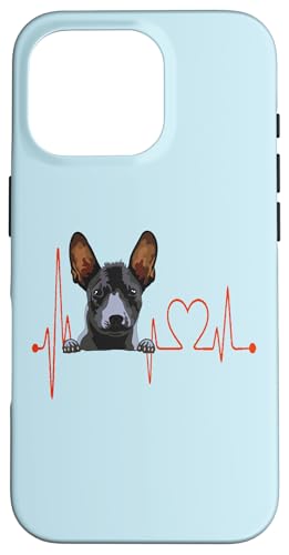 Xoloitzcuintli Dog Heartbeat EKG Funny My Dogs Are My Cardio �X�}�z�P�[�X iPhone 16 Pro �p