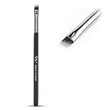 Nanshy Angled Eyebrow Brush & Angled Eyeliner Brush 2-in-1 Detailer Brow Brush - Thin Fine Line Eyeb
