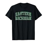 Eastern Michigan Eagles Vintage Block Officially Licensed T-Shirt