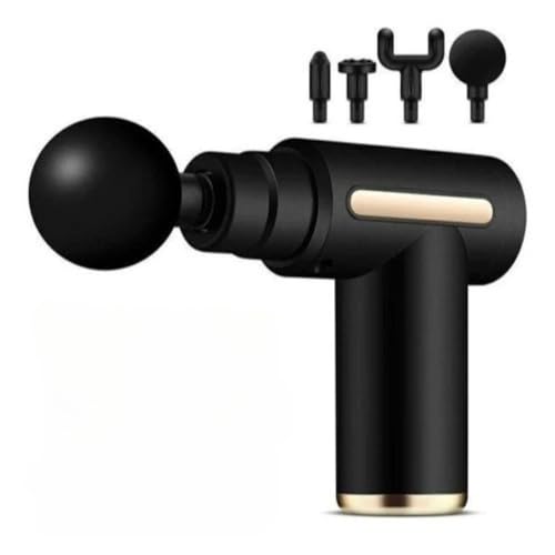 Massageador Elétrico Muscular, Pistola Massagem, Com Display Digital, Recarregável, Super Relaxante,