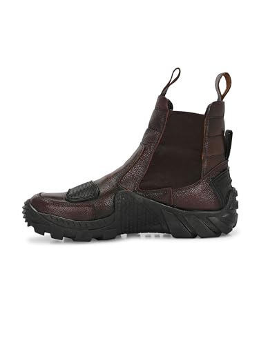 Image of Eego Italy Genuine leather anti skid steel toe safety chelsea boots