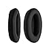 kwmobile Ear Pads Compatible with Mpow 059 / H5 / H1 / H7 / H20 Earpads - 2X Replacement for Headphones - Black