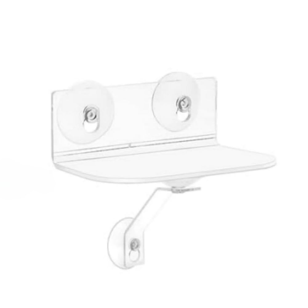 Liyoe Transparent Clear Acrylic Window Plant Shelves With Suction Cups For Plants, Camera, Picture Frame