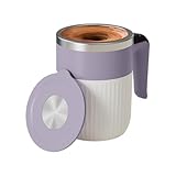 効率的なキッチン家電自動撹拌カップ 316 ステンレス鋼の質感の電動コーヒーミキサー、急速混合用錆びない撹拌カップ