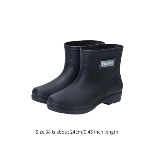 Dynwave Botas de Chuva Femininas Elegantes para Dias Chuvosos para Ciclismo, Acampamento E Viagens