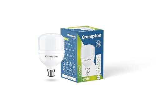 Crompton LED Lamp | 40W | Cool Day Light | B22 Base | 6500 Kelvin...