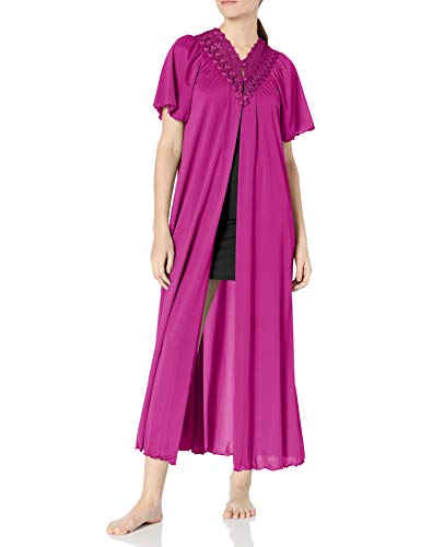 Shadowline Women's Beloved 54 Inch Flutter Sleeve Long Peignoir Robe