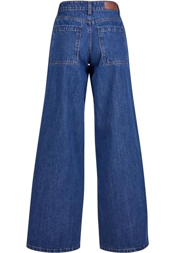 Jean large en denim coupe premium à taille mi-haute - 3