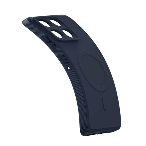 Image of Casotec Back Cover | MagFit Ring Design (Non-Magnetic) | Shockproof Case | Anti-Slip Grip | Raised Camera Edges | Slim Protective Case for Motorola Moto Edge 70 5G (Steel Blue)