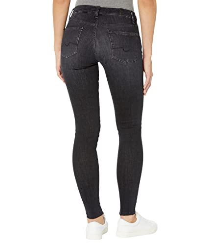 7 For All Mankind Slim Illusion High-Waisted Skinny in Savage2