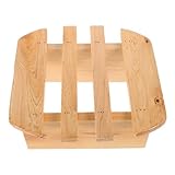 Healeved Sauna Fußhocker Runder Hocker 23x22,5x11cm für Fußbäder und...