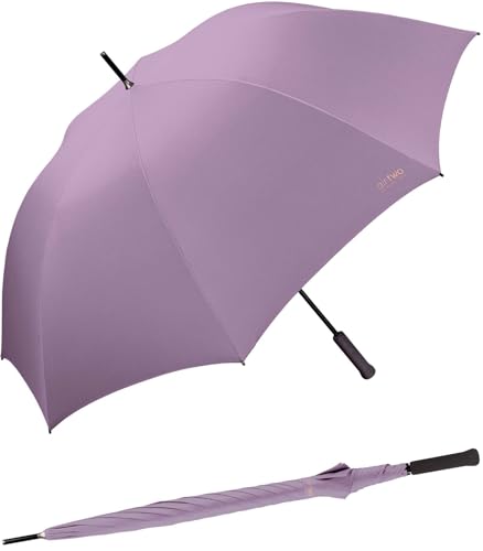 Parasol de couple super léger XXL 130cm Happy Rain Air Two lavande