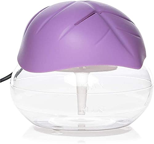 GALAXGO Portable Electric Air Humidifier Air Refresher Air Purifier Revitalizer (24 x 24 x 21 cm) (Purple)