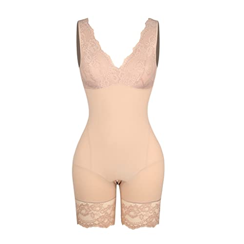 Corset gainant col en V de qualité supérieure : sous-vêtement sculptant en dentelle