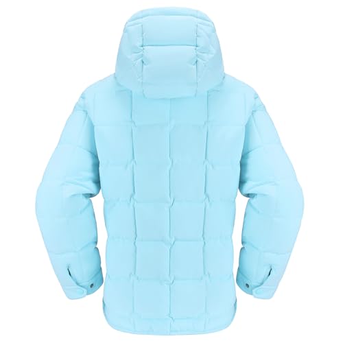 CAMELSPORTS Women's Lightweight Hooded Winter Coat Oversized Quilted Puffer Jacket Pullover Warm Jacket3
