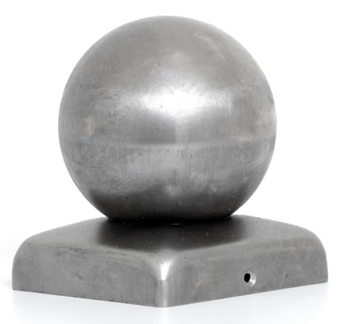 Generico Tappo Copertura per Pali in Legno 70 X 70 MM con Sfera - Cappuccio