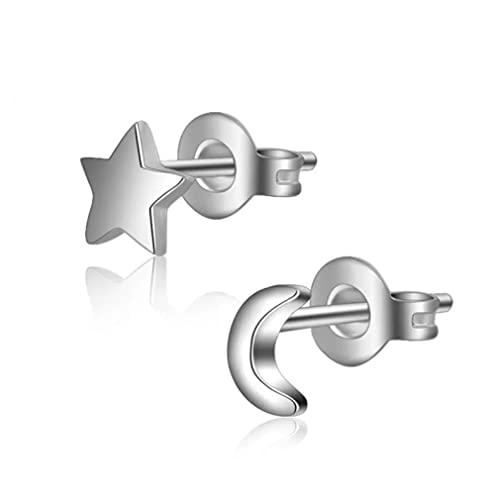 Boucles d'oreilles en argent sterling anti-allergie pour femmes bijoux sans nickel