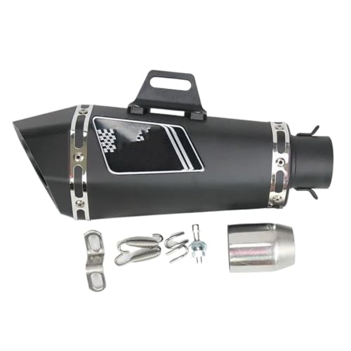EGUIAS Universal 36-51mm Motorrad Auspuff Schalldämpfer
