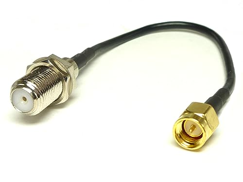 同軸変換ケーブル 変換コネクタ のセット Amazon | Thu's Radio RF アンテナ 変換 同軸中継ケーブル 20cm