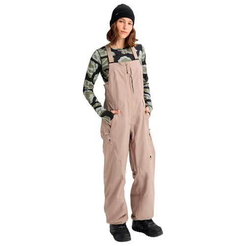 Pantalon de ski Burton femme Reserve 2L salopette snowboard beige