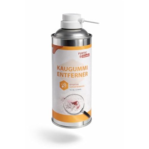 Kältespray -45 °C, Dose 400 ml | Entferner für Kaugummi, Wachs & Knete auf Textilien, Polstern & Teppichen, materialschonend