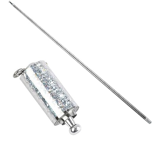 Varita Mágica,Varita Extensible Portátil,Varita Mágica de Metal,Varita de Bolsillo,Mágica de Metal de Acero Inoxidable,Accesorios Telescópicos Truco,para Trucos de Magia,Etapa de Rendimiento,110 cm | Ya disponible en tu tienda friki favorita! En mundofriki.es!