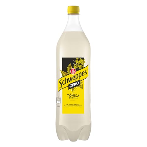 Schweppes Tónica Zero, sin Azúcar ni Calorías - Botella PET 1L