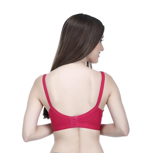 Image of Elina Women's Hosiery Non-Padded Wire Free Regular Bra