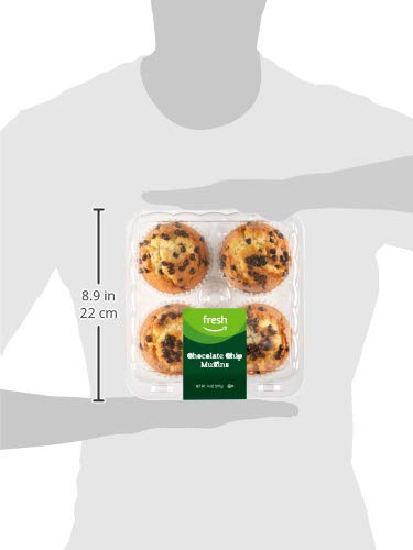Fresh Brand – Chocolate Chip Muffins, 14 oz (4 ct)