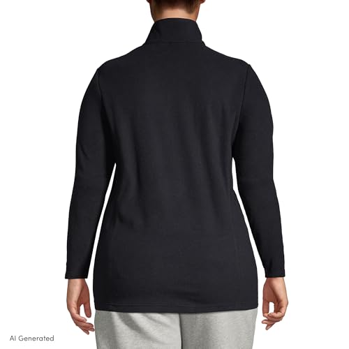 Image of Lands' End Anyweather Fleece Quarter Zip Pullover